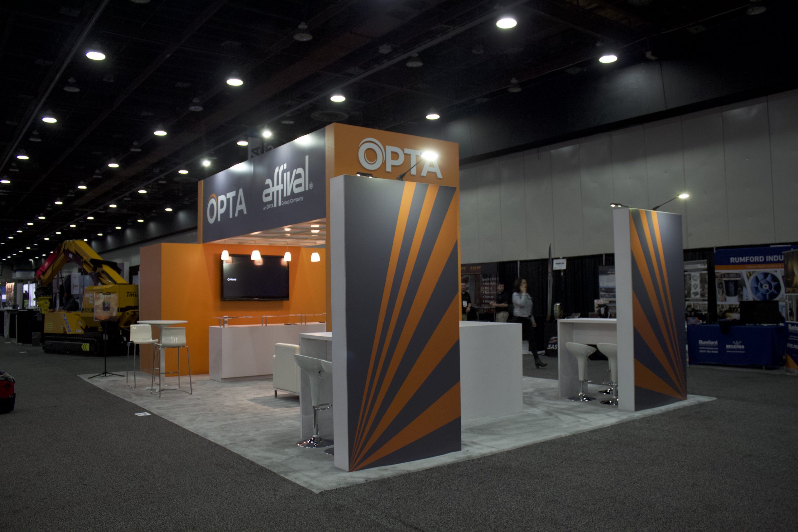 Opta Trade Show Booth